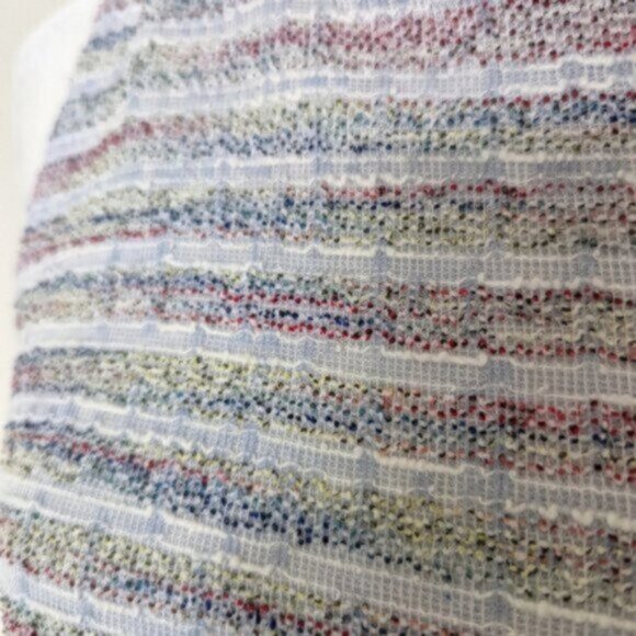 Anthropologie rainbow knit striped high neck sleeveless dress - Picture 4 of 7